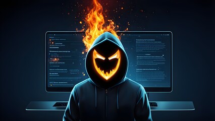 Good protection from hacker attack, cybersecurity concept, data protection or firewall, Hack.