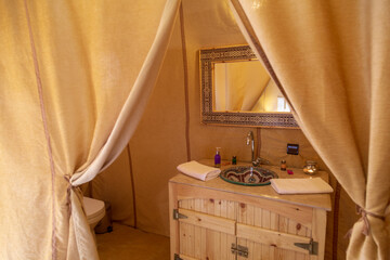 Desert luxury camp , Sahara Desert camp, moroccan hotel , Morocco desert camp 