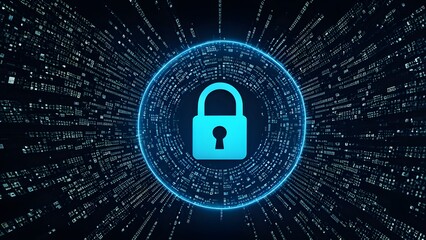 Good protection from hacker attack, cybersecurity concept, data protection or firewall, Hack.