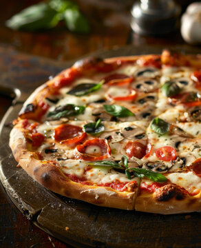 Neapolitan style pizza