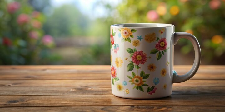 Mug Mockup - For showcasing mug or cup designs  , product mockup.