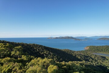 Aerial photo of Shute Harbour Queensland Australia