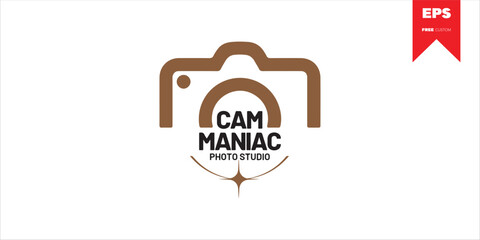 photography and camera logo for logo designer or web developer inspirations