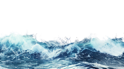 sea ​​wave transparent background