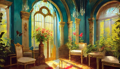 interior of room