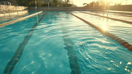 Obraz premium 夏のプール