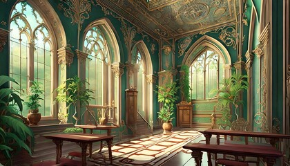 Fototapeta premium interior of the room