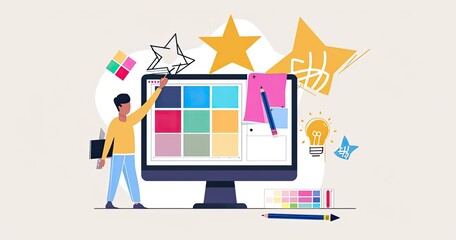Digital Artwork Design Process