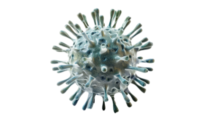 Viruses, bacteria, pathogens transparent background