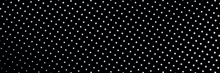 Background with monochrome dotted texture. Polka dot pattern template modern.
