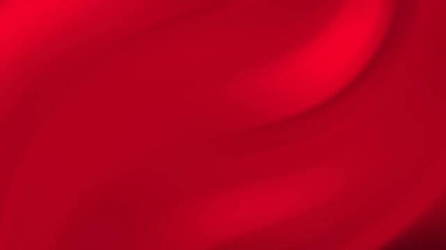 Red abstract animation background, Red gradient motion wallpaper, blurred color waving. For presentation, greeting, dekstop, digital banner, invitation, feed, story ads, template. 4k