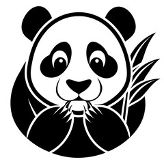 panda bear Vector