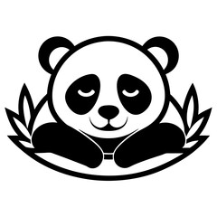 panda bear Vector