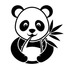 panda bear Vector