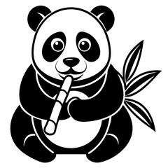 panda bear Vector