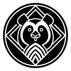 panda bear Vector