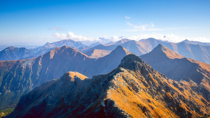 sunrise in the mountains
