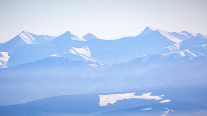 winter mountain landscape