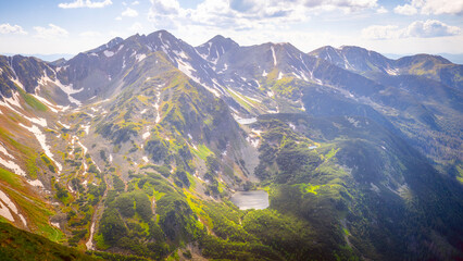 landscape in the mountains
