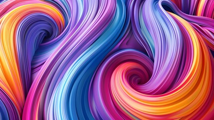 Obraz premium Colorful swirling patterns background