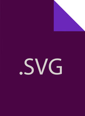 SVG  File icon fill crisp corners  v1