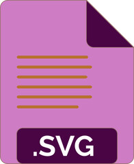 SVG  File icon minimal fill