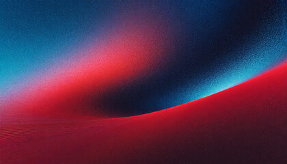 Dynamic Interplay of Vibrant Red and Blue Waves. Mesmerizing Abstract Gradient of Smooth Curves and Texture. Patriotic Background For USA Presidend Elections