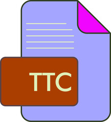 TTC   Fille extension icon fIill and outline