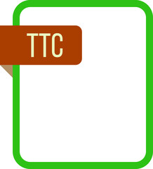 TTC   File rectangular icon