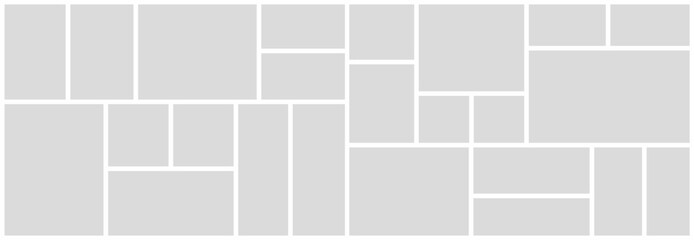 Pictures or photos frame collage abstract photo frames and digital photo wall template