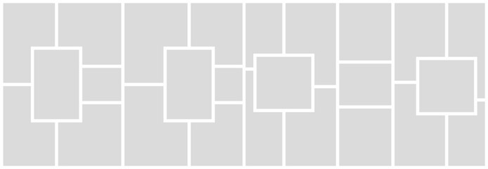 Pictures or photos frame collage abstract photo frames and digital photo wall template