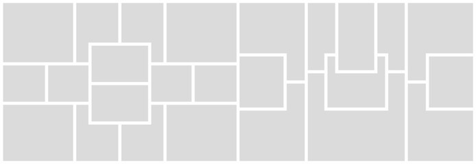 Pictures or photos frame collage abstract photo frames and digital photo wall template