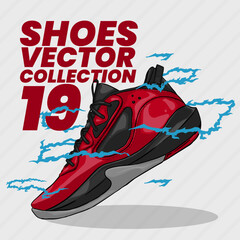 Naklejka premium Shoes Series_SHOE DESIGN 19