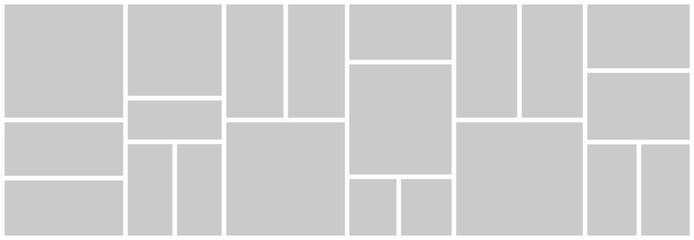 Pictures or photos frame collage abstract photo frames and digital photo wall template