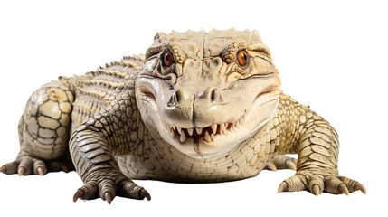 Fototapeta premium crocodile transparent background.