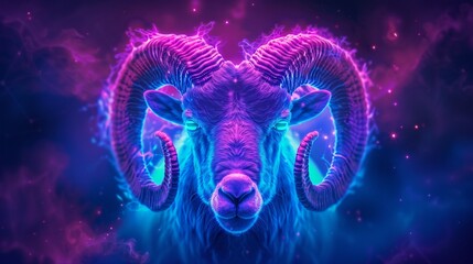 An intricate portrayal of Aries destiny, with detailed astrological elements and celestial imagery, highlighting future influences and cosmic guidance 8K , high-resolution, ultra HD,up32K HD