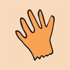 axe. saw. a hammer. blade. the tool. vector. doodle