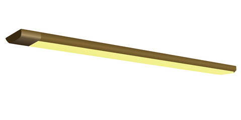 Led  long light frame. vector illustration