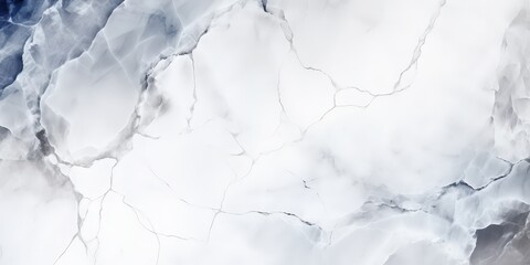 Fototapeta premium White Marble Texture with Blue Hues