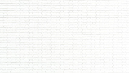 White brick wall texture background for stone tile block painted in grey light color wallpaper modern interior and exterior and backdrop design