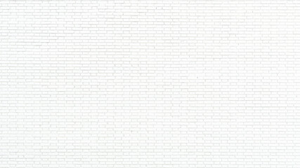 White brick wall texture background for stone tile block painted in grey light color wallpaper modern interior and exterior and backdrop design