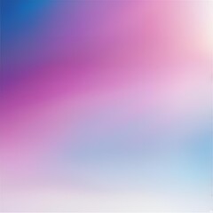 Blue, Purple, and Pink Gradient on White Background 