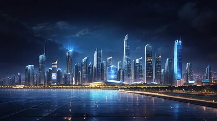 Obraz premium view of the city