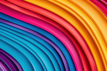 Vibrant abstract background with flowing colorful waves, creating a dynamic and energetic visual effect. Perfect for design and creative projects.