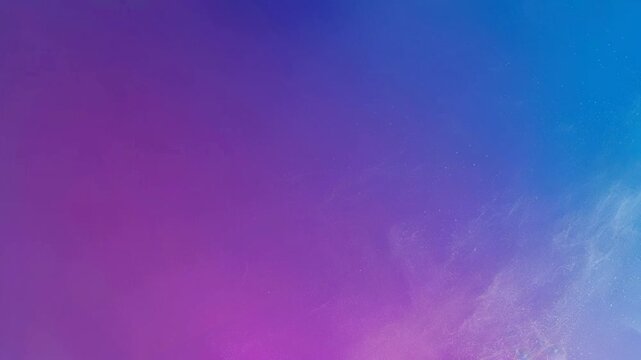 Abstract Purple and Blue Gradient Background with White Specks.