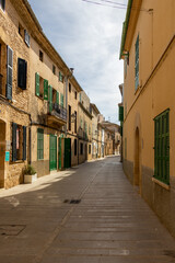 Street in the old Spanish town