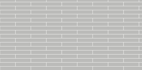 White brick background texture. gray brick pattern and white background wall brick.
