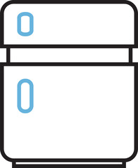 Refrigerator Line Icon