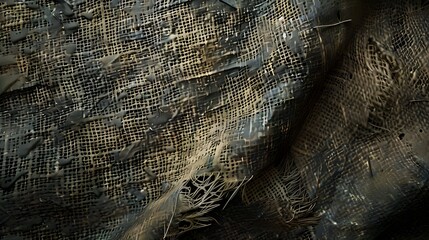 Fototapeta premium This image captures the rugged texture of tree bark in close-up, highlighting the intricate patterns and rough surface typical of natural wood.