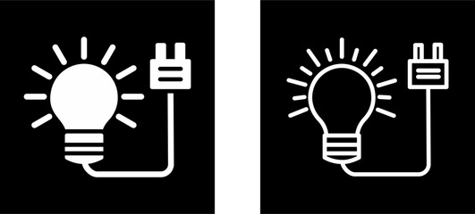 Electric Bulb Vector Icon